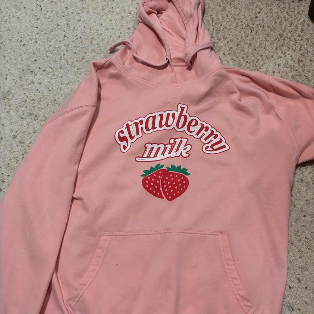 Hot Topic Light Pink Hoodie